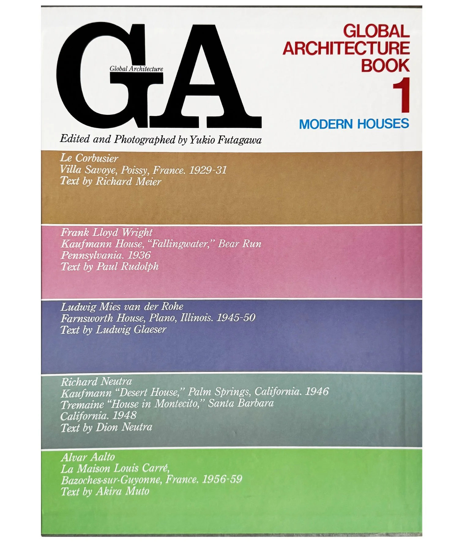 vru　GA GLOBAL ARCHITECTURE BOOK GA (Global Architecture) Document n° 12 (1985), Futagawa A.D.A.